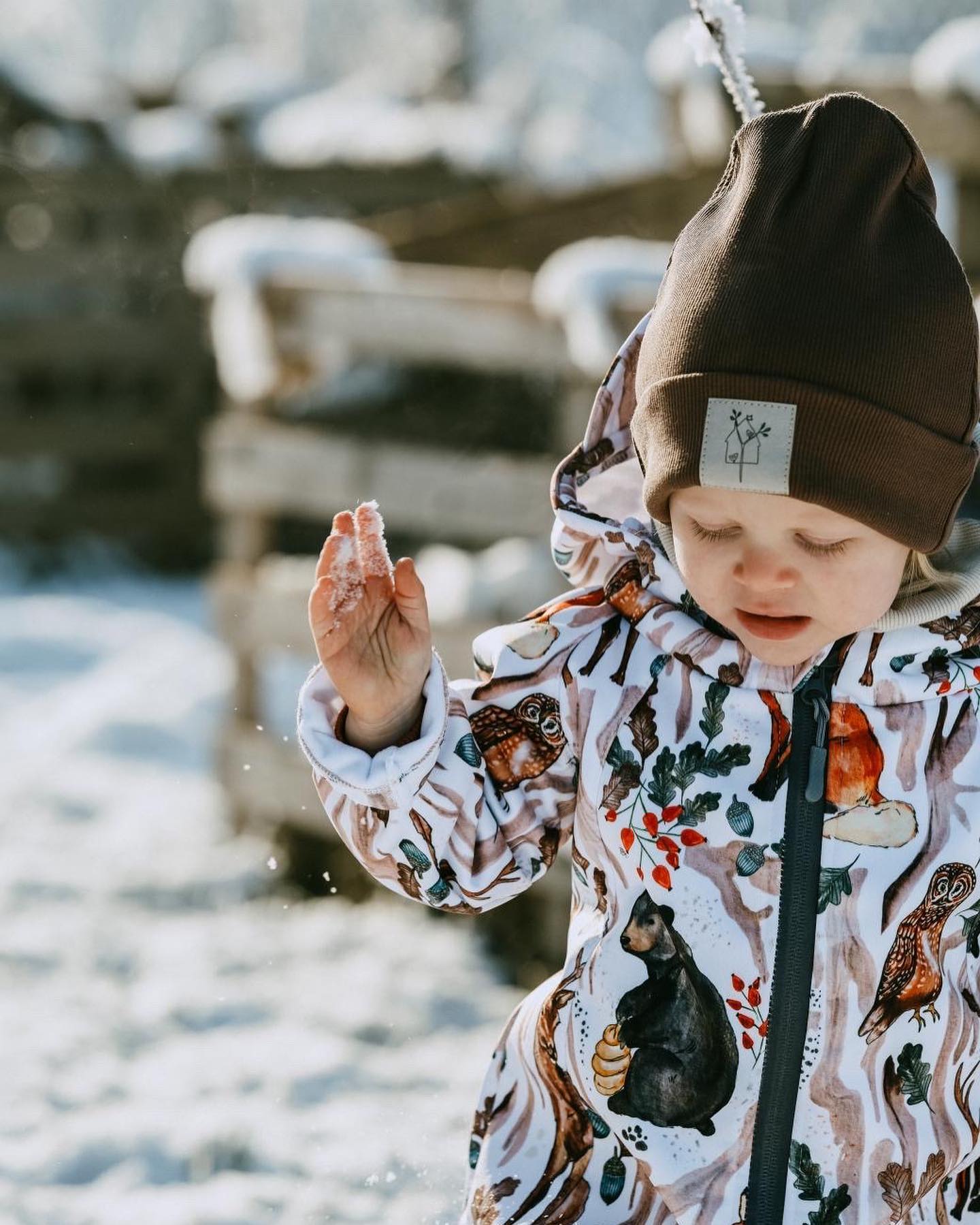 PDF střih na dětský softshellový overal