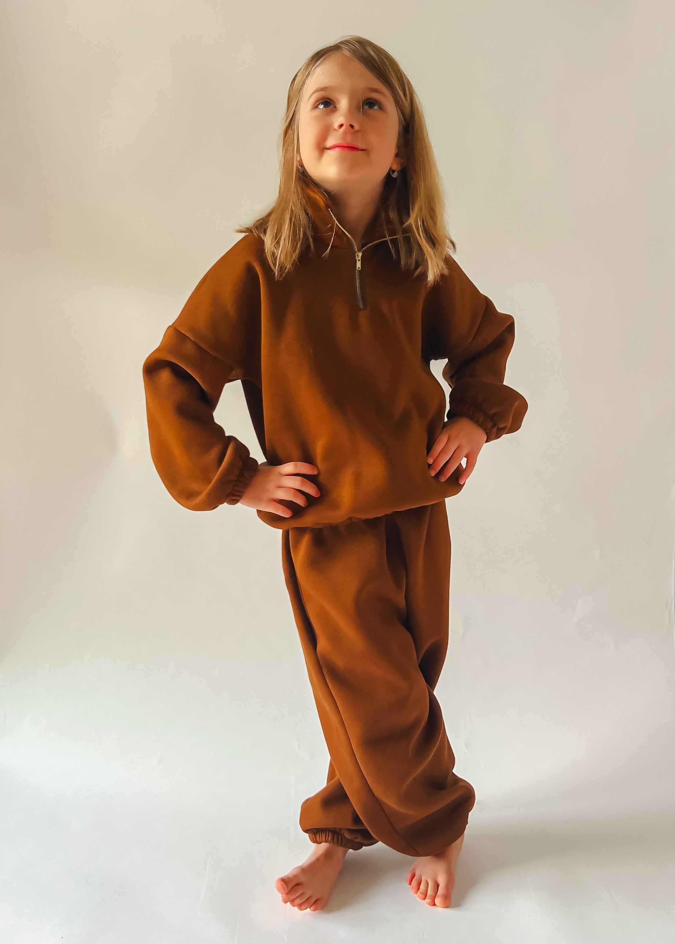 "Little Rock" Zip-Up Hoodie for Kids