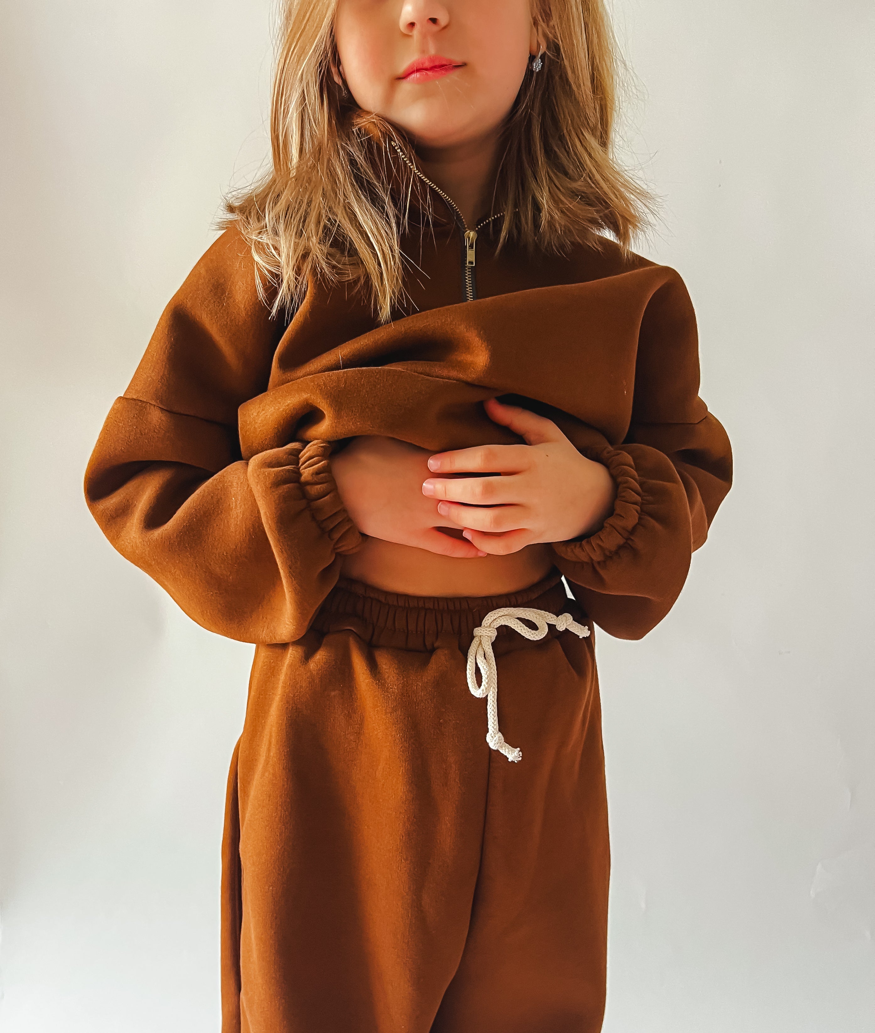 "Little Rock" Zip-Up Hoodie for Kids