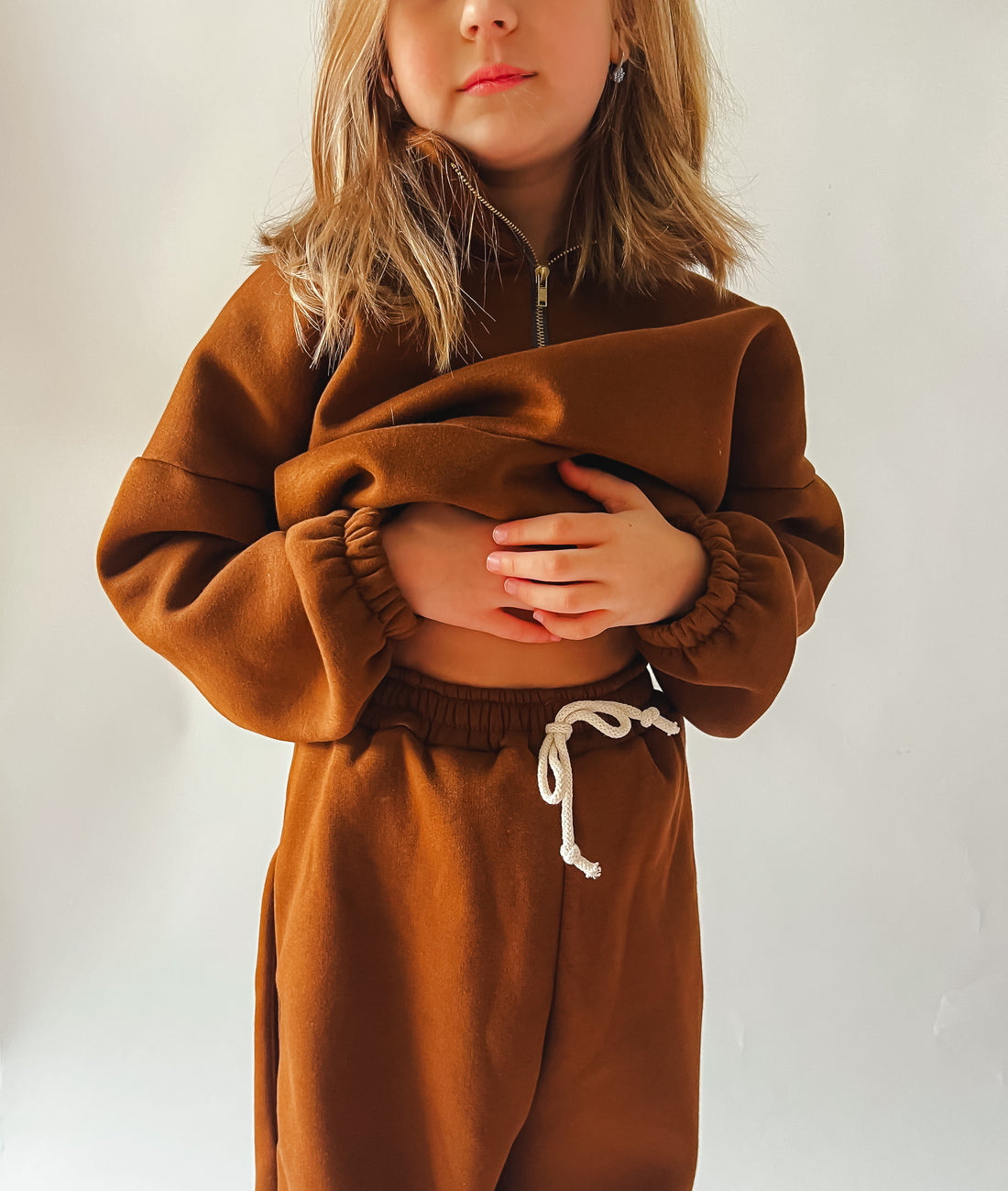 "Little Rock" Zip-Up Hoodie for Kids