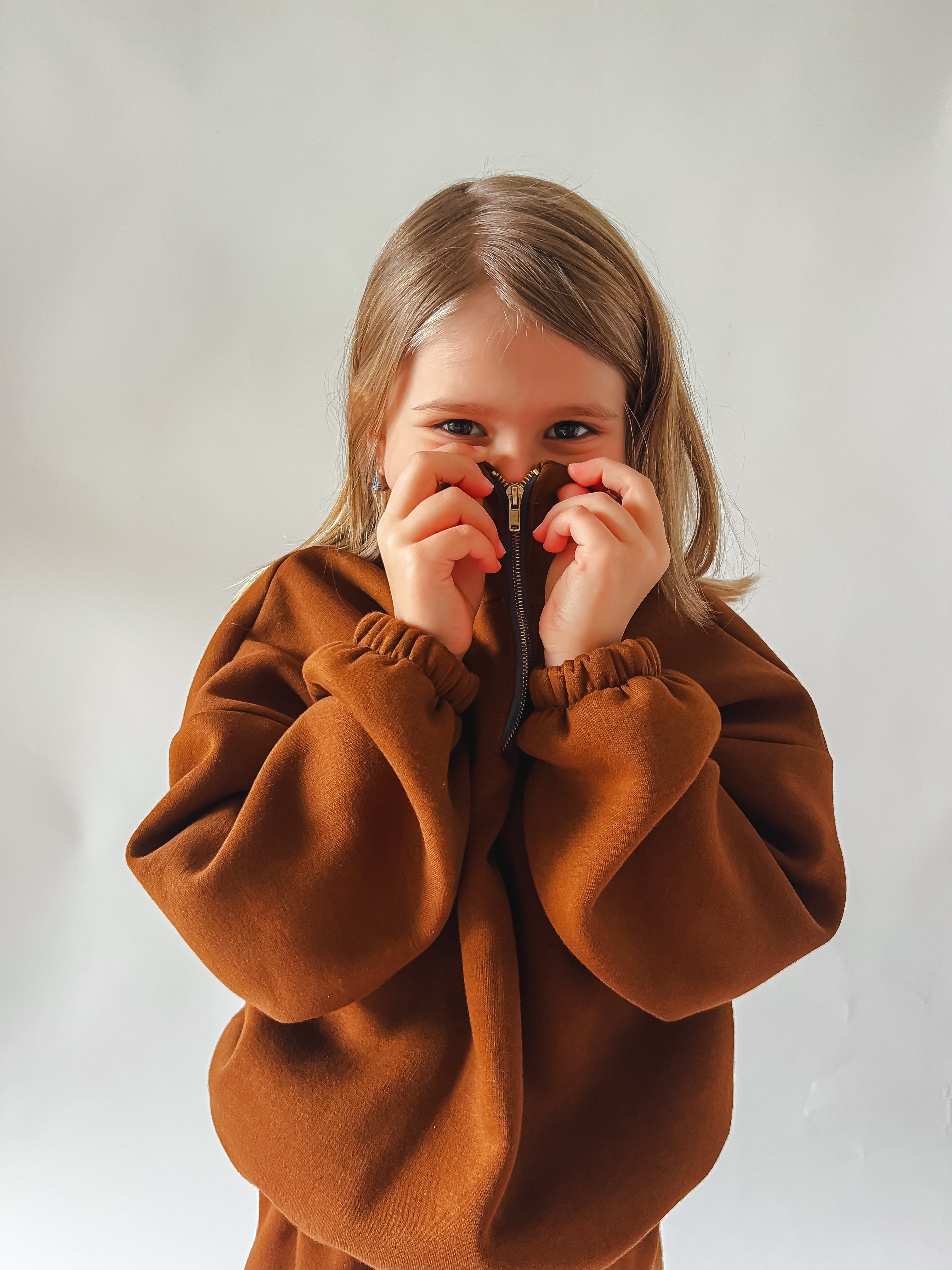 "Little Rock" Zip-Up Hoodie for Kids