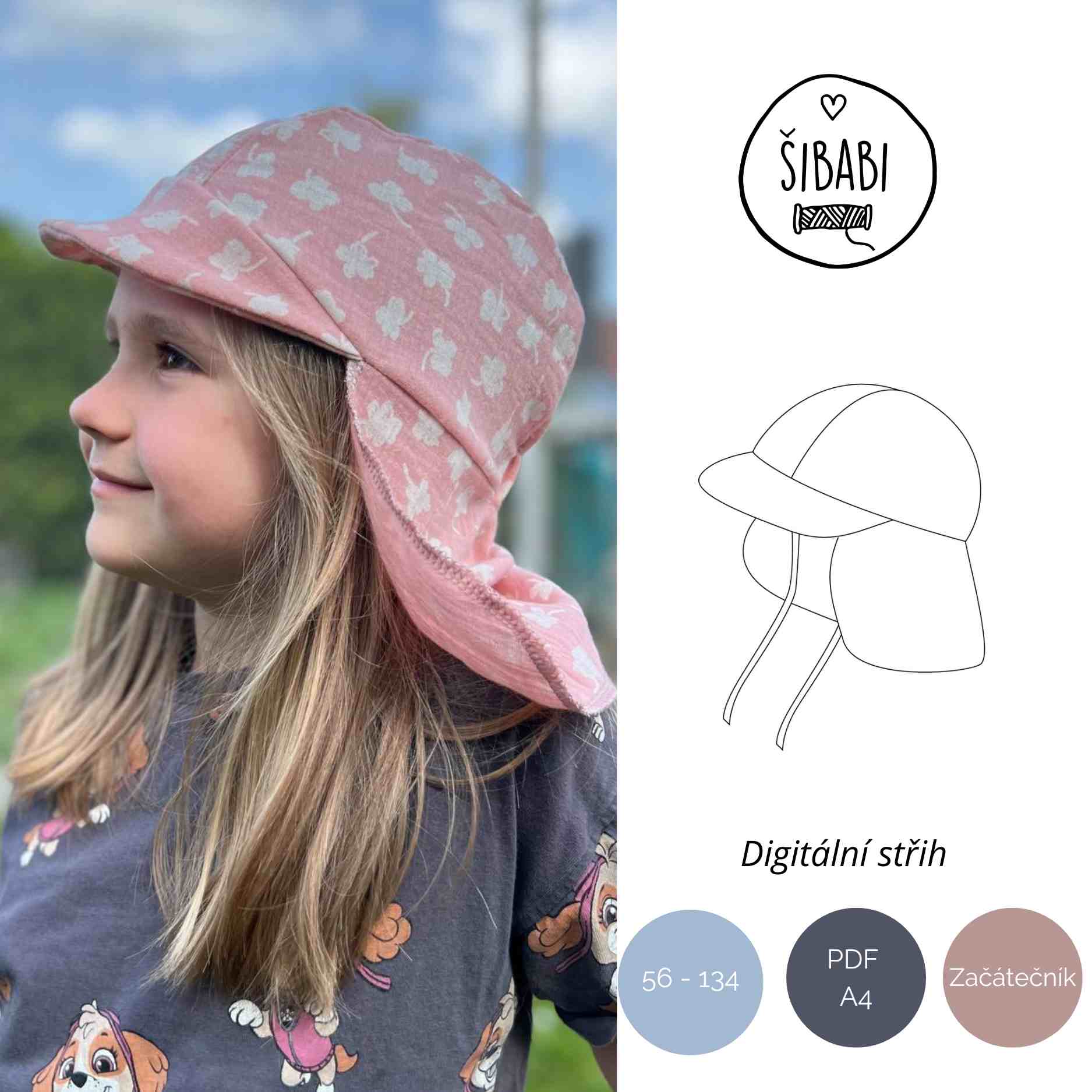 Jacob Kids Sun Hat with Visor