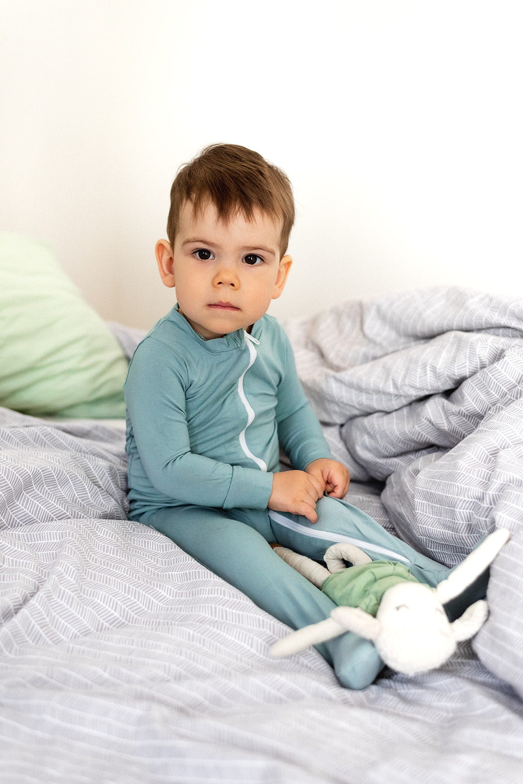 Rose Baby Romper Sewing Pattern with Zipper