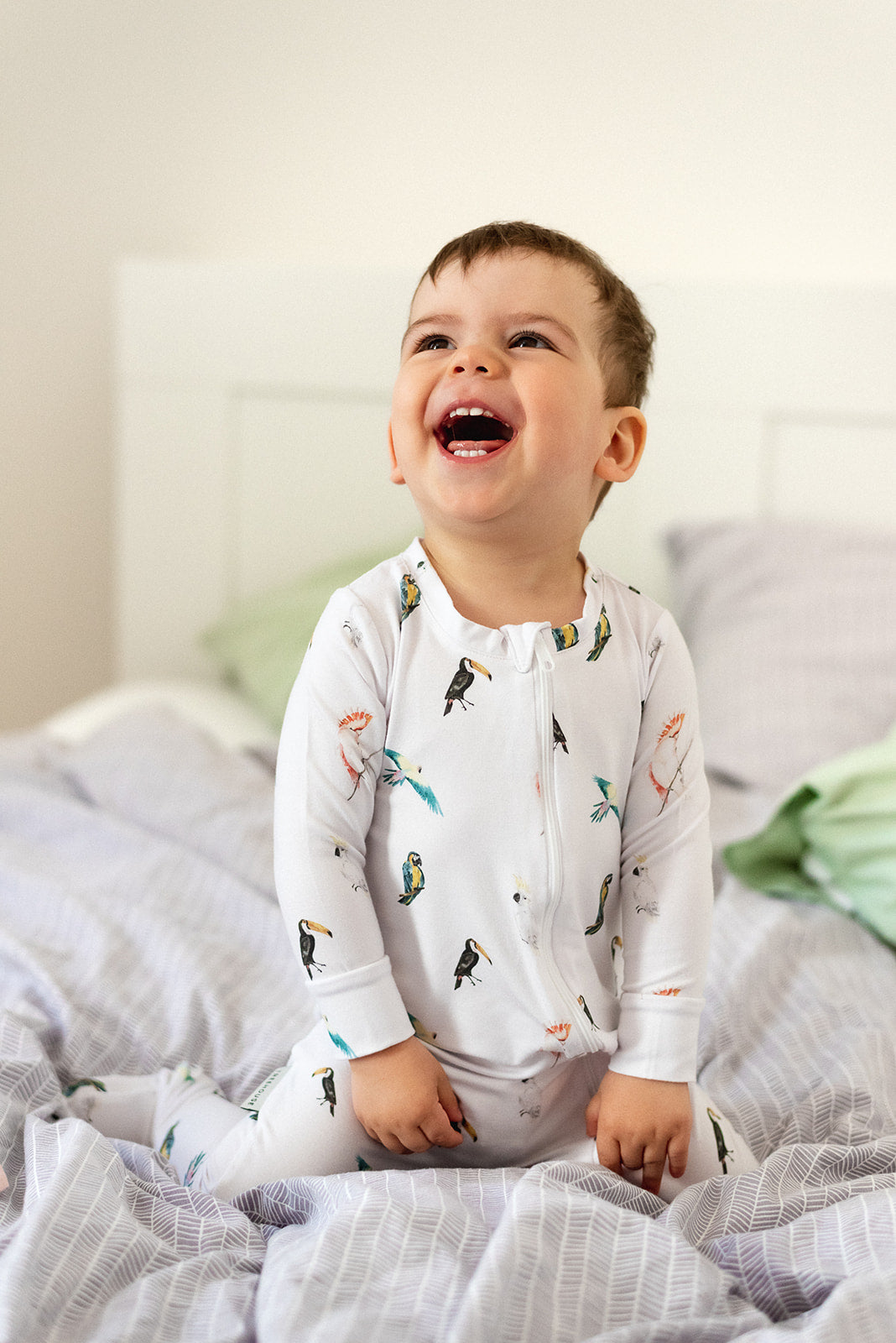 Rose Baby Romper Sewing Pattern with Zipper