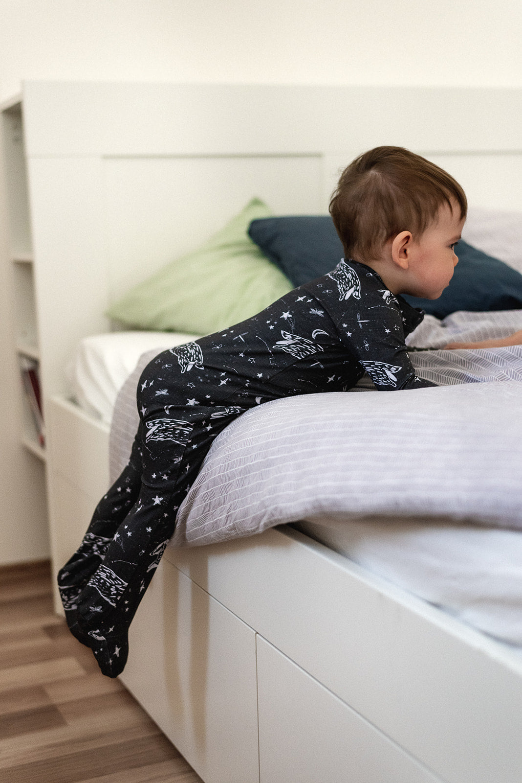 Rose Baby Romper Sewing Pattern with Zipper