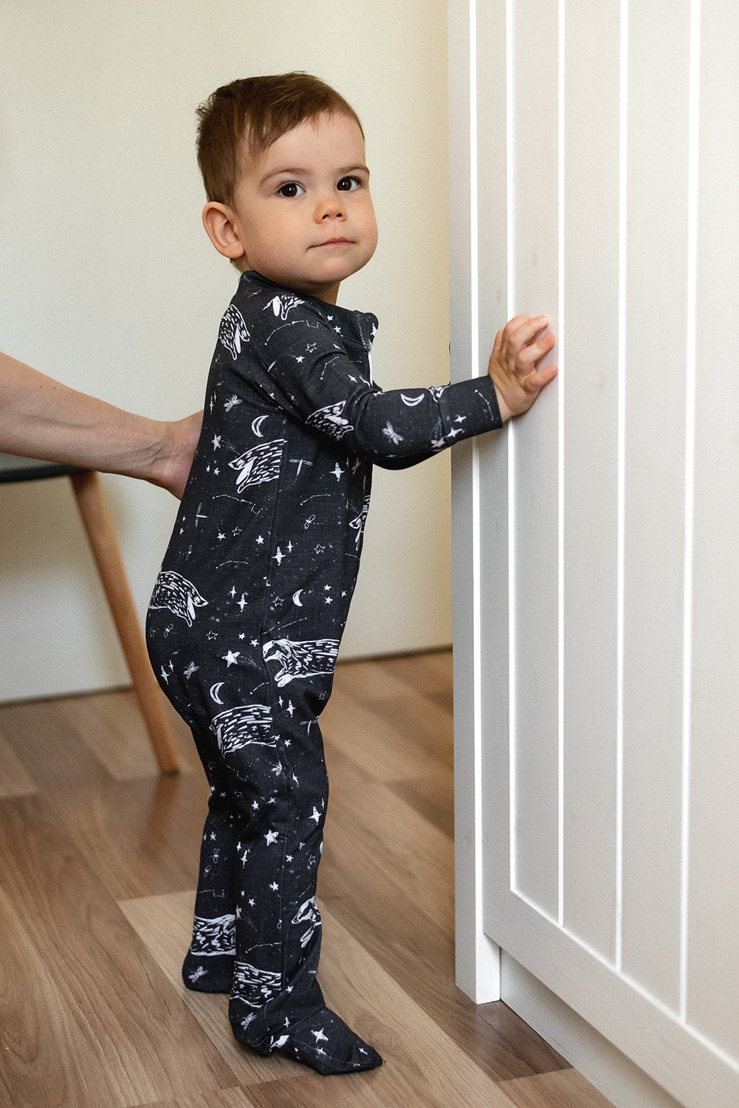 Rose Baby Romper Sewing Pattern with Zipper