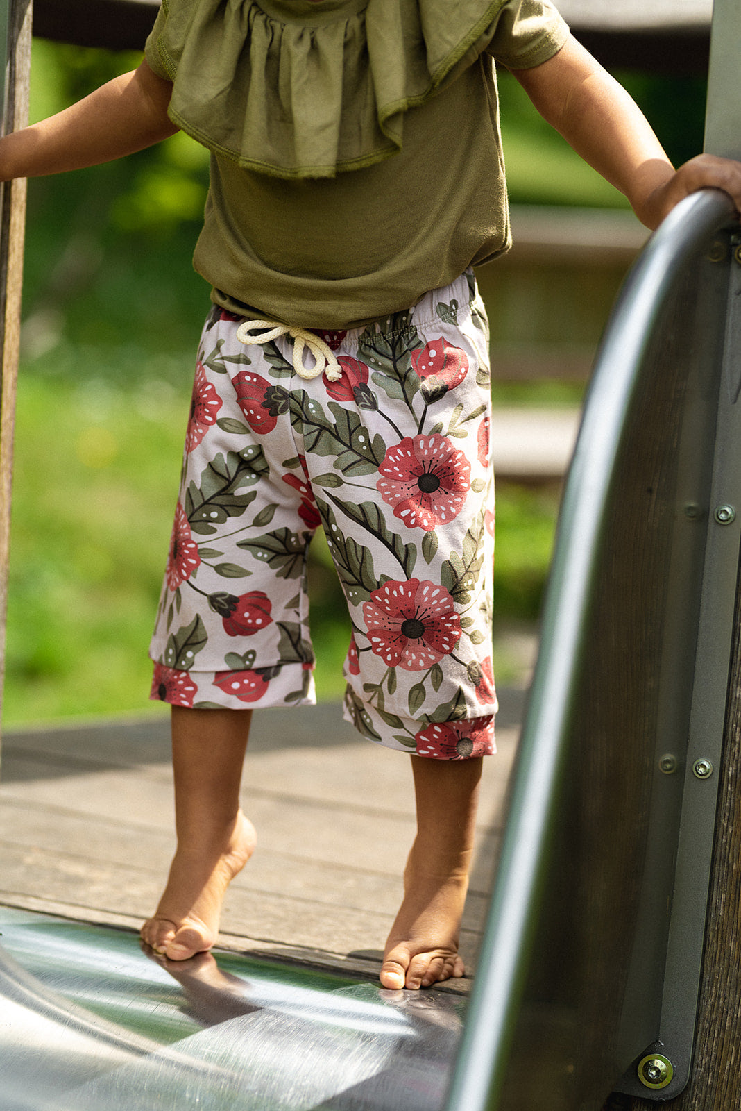 Detské bermudy na leto "Sun" - PDF strih