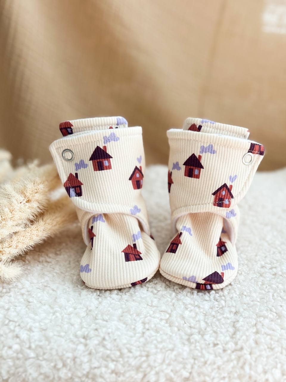 Capáčky pro miminko "Mimi" - PDF střih, fotonávod, video - vel. 0-2 roky