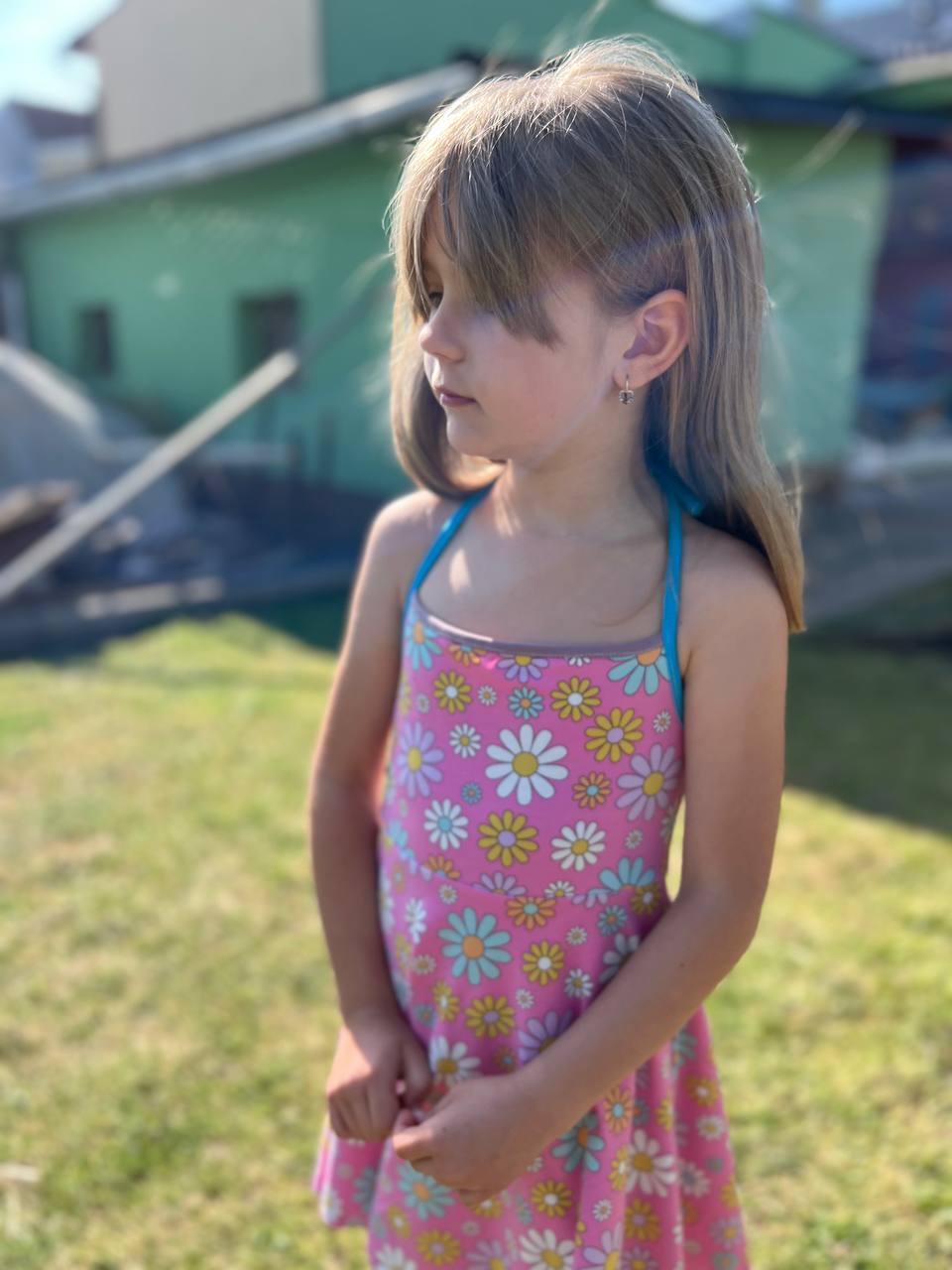 Molly Girls Backless Tie Dress Pattern