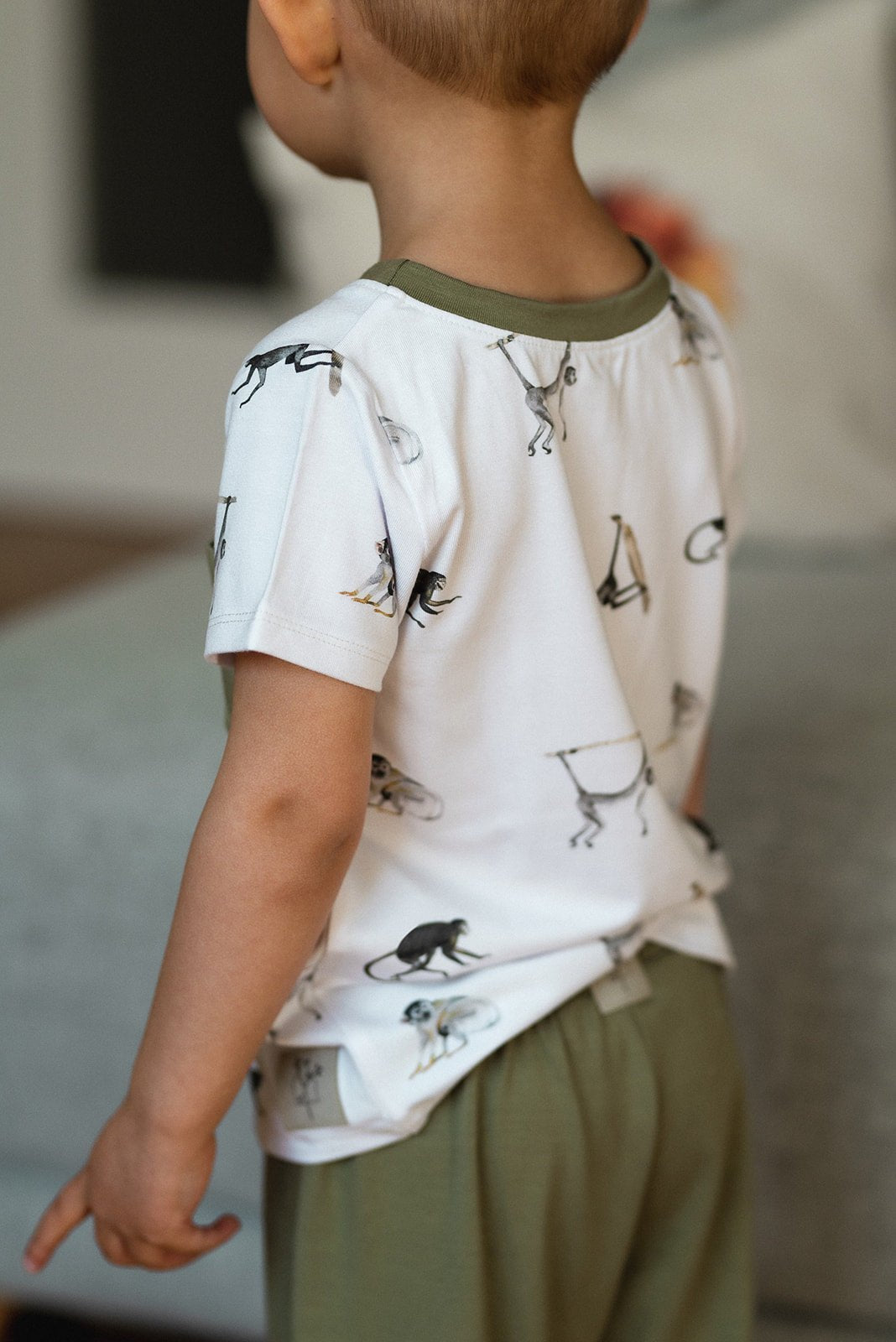 Střih na dětské tričko Basic tričko "Levi" - 62 - 128 - Šibabi.cz