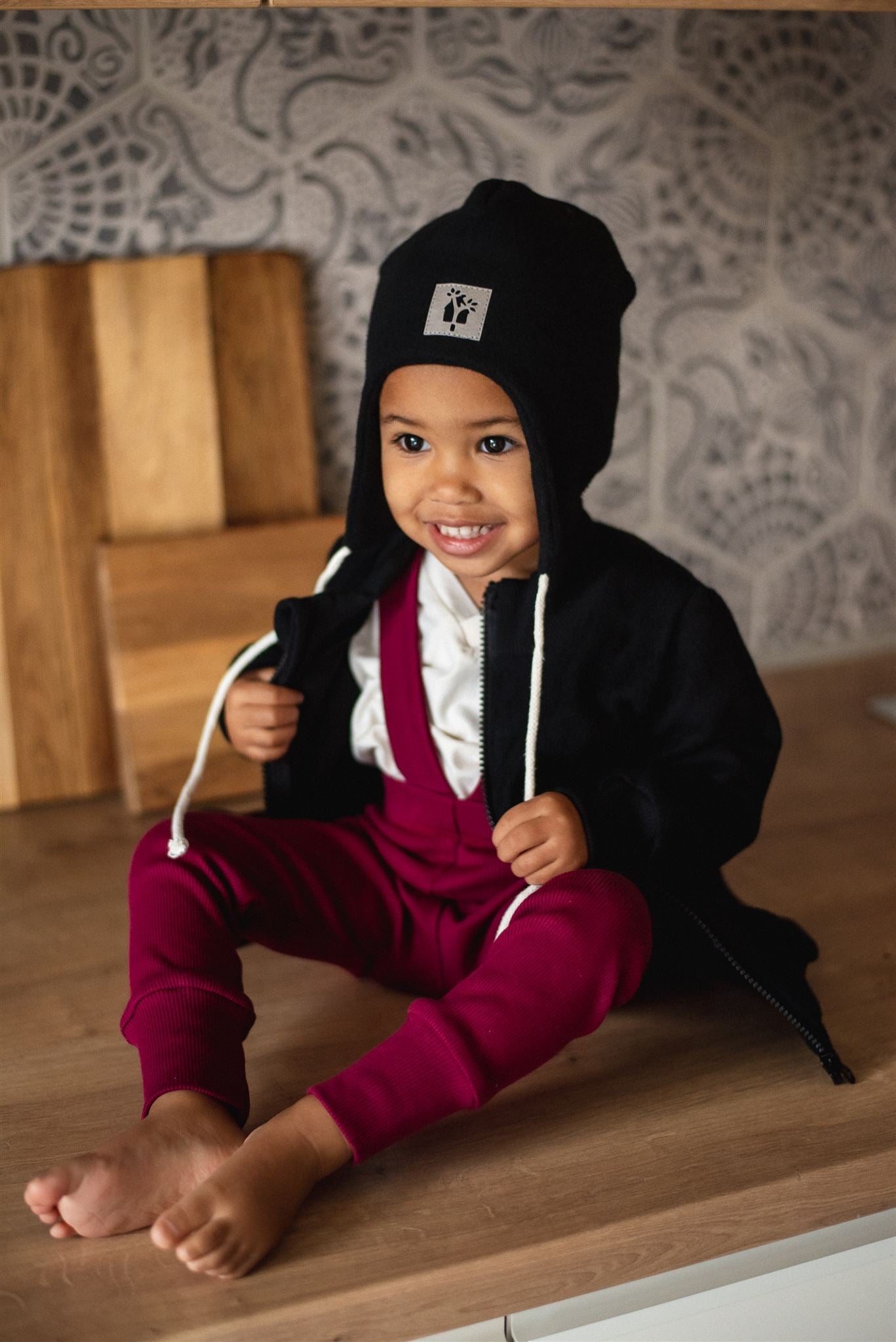 Střih na dětskou čepičku přes ouška "Ema" NB - 5 let - Šibabi.cz