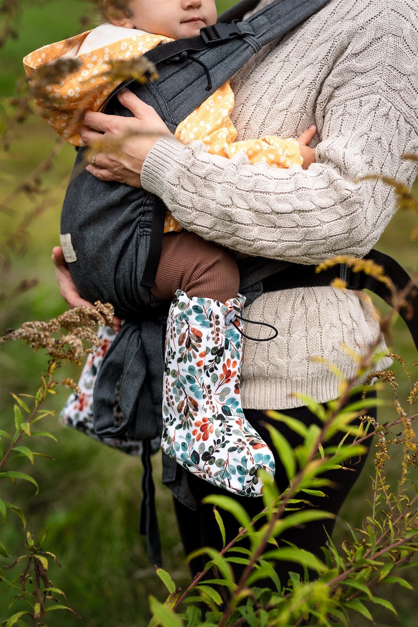 Střih na softshellové capáčky zateplené "Carrier" - 0 - 2 roky - Šibabi.cz
