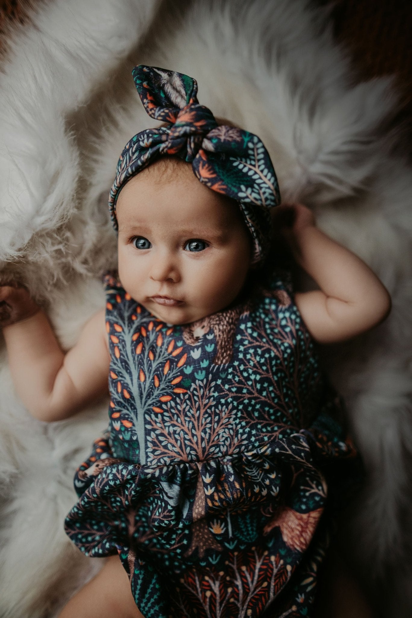 Střih na dětskou čelenku Megg - vázací čelenka pro začátečníky