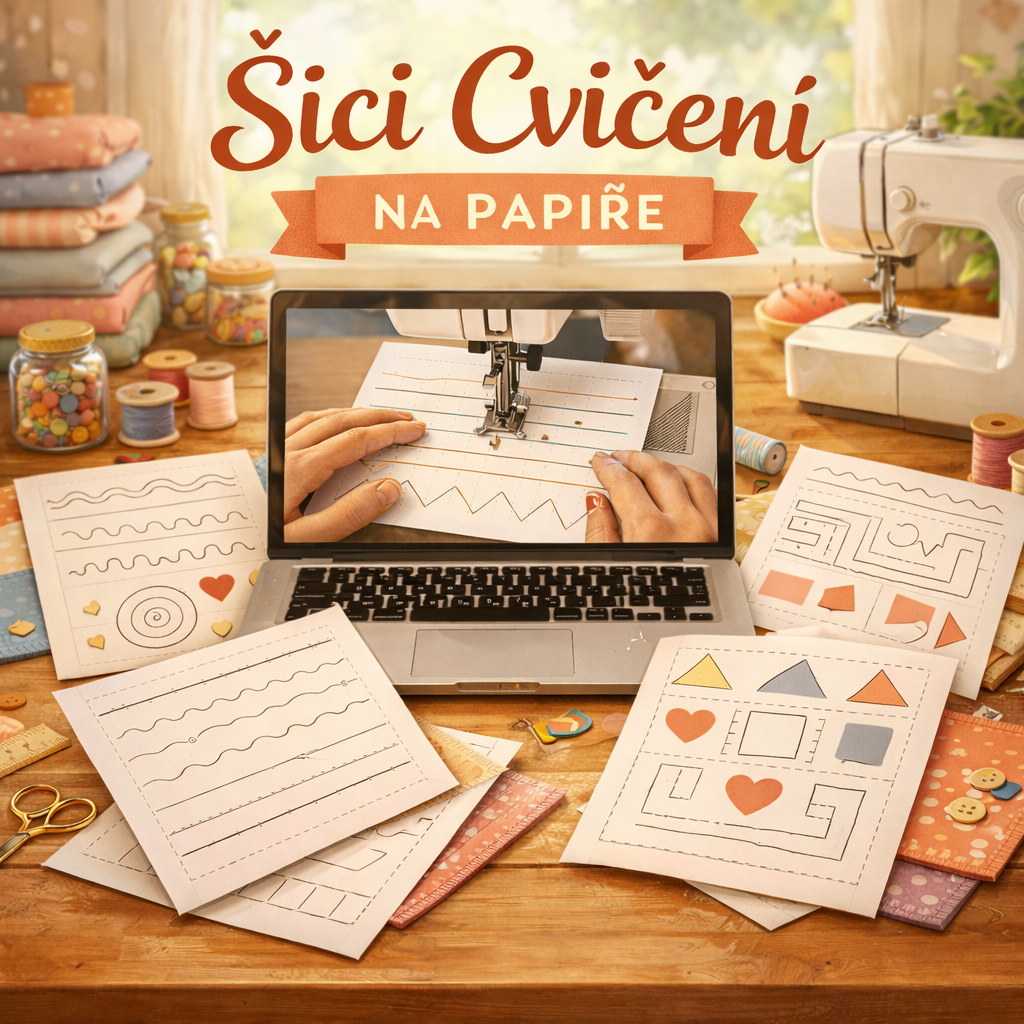 PDF listy pro první šití + videolekce