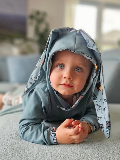 Aspen kids hoodie with Ears 