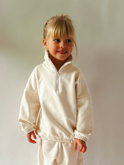 "Little Rock" Zip-Up Hoodie for Kids