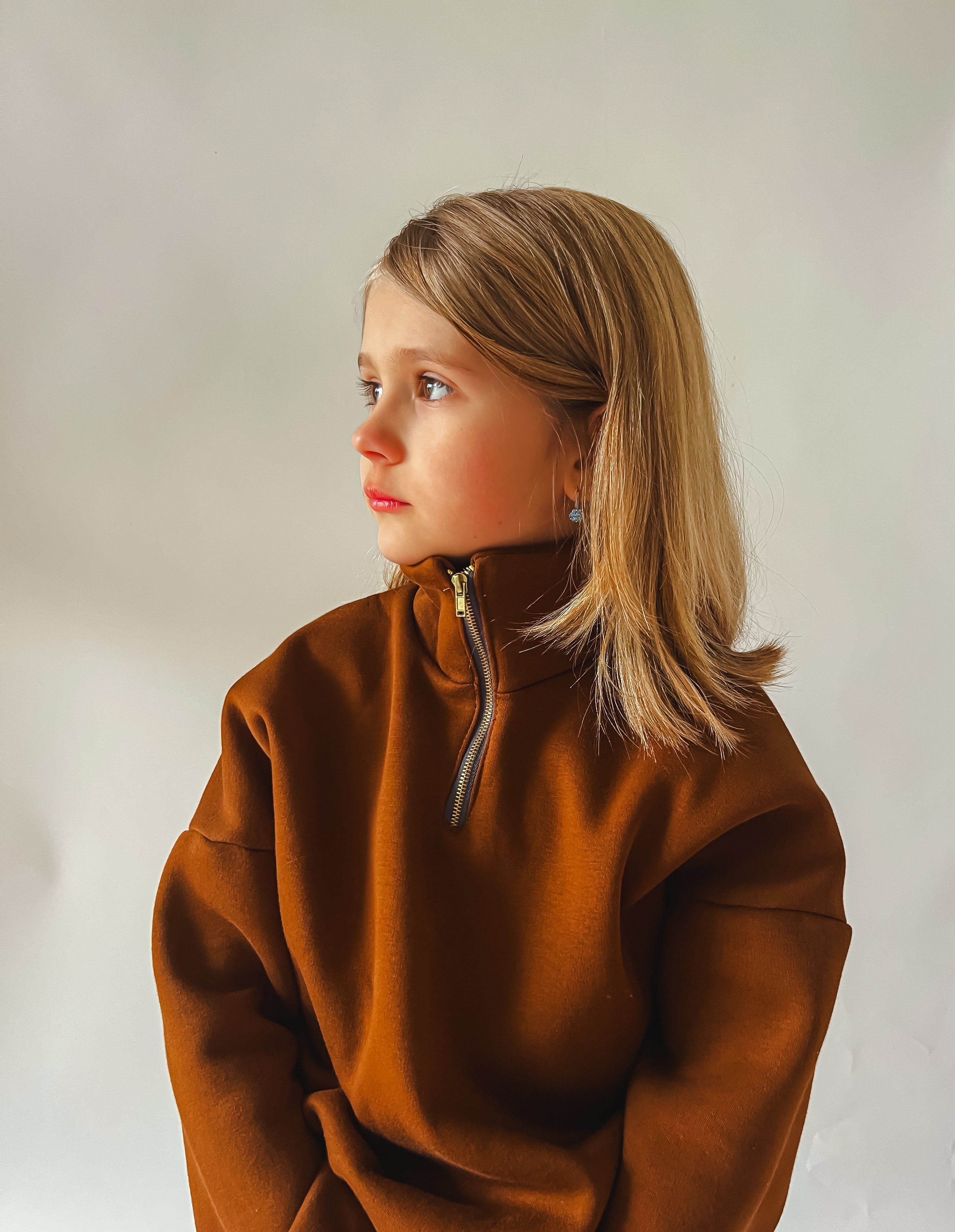 "Little Rock" Zip-Up Hoodie for Kids