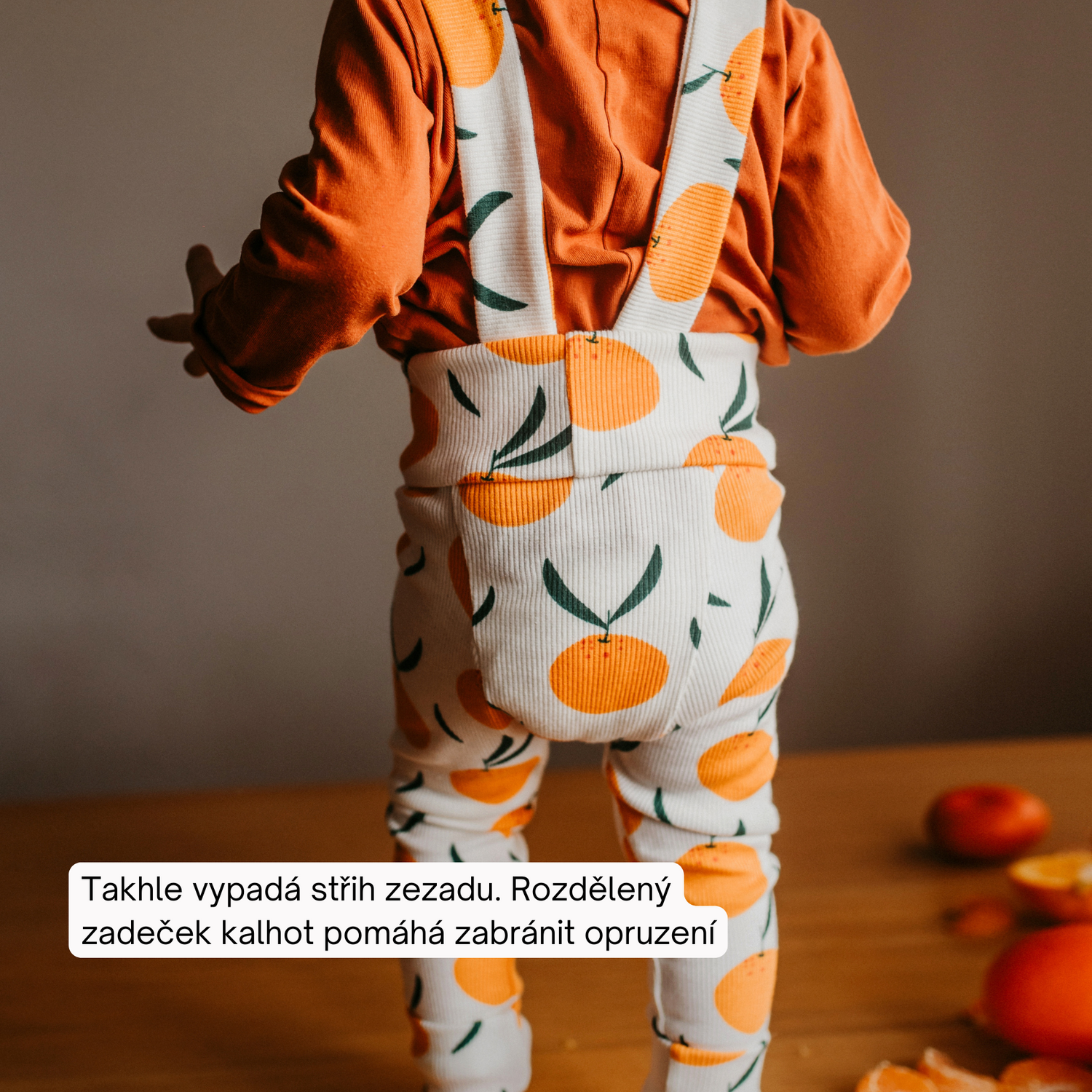 Střih na dětské legíny s traky a vysokým pasem - Šibabi.cz