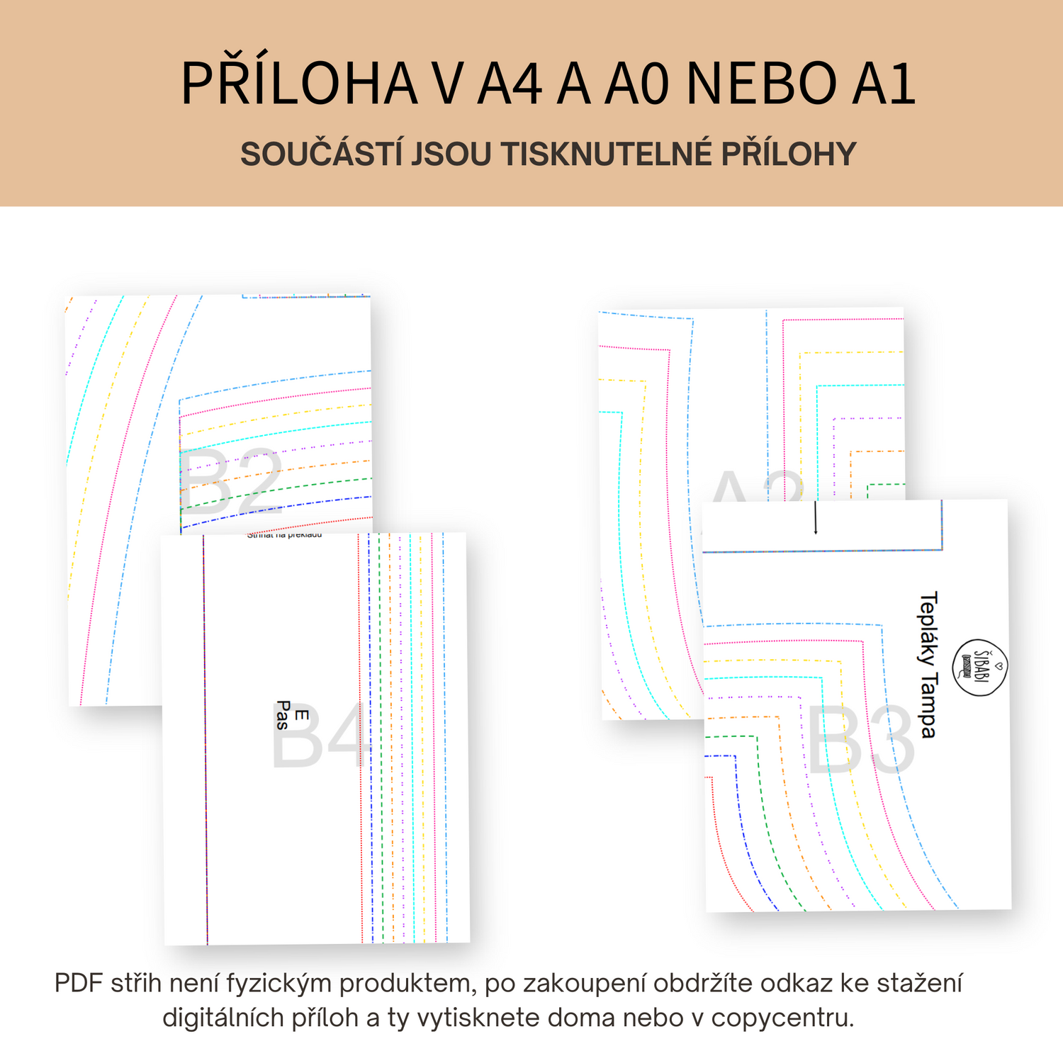 Tampa kids joggers pattern with pocket