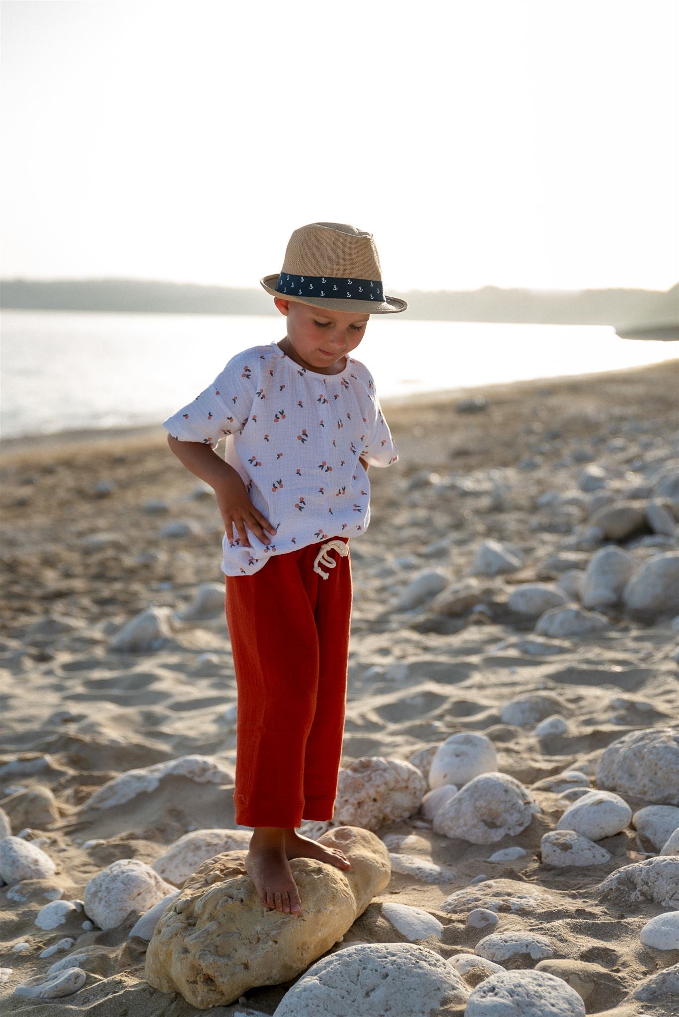 Dětské bermudy na léto "Sun" - PDF střih