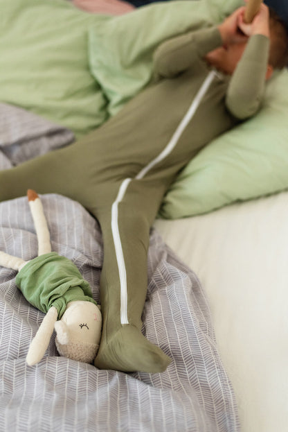 Overal pre bábätko na zips "Ruženka" 50 - 104 - PDF strih