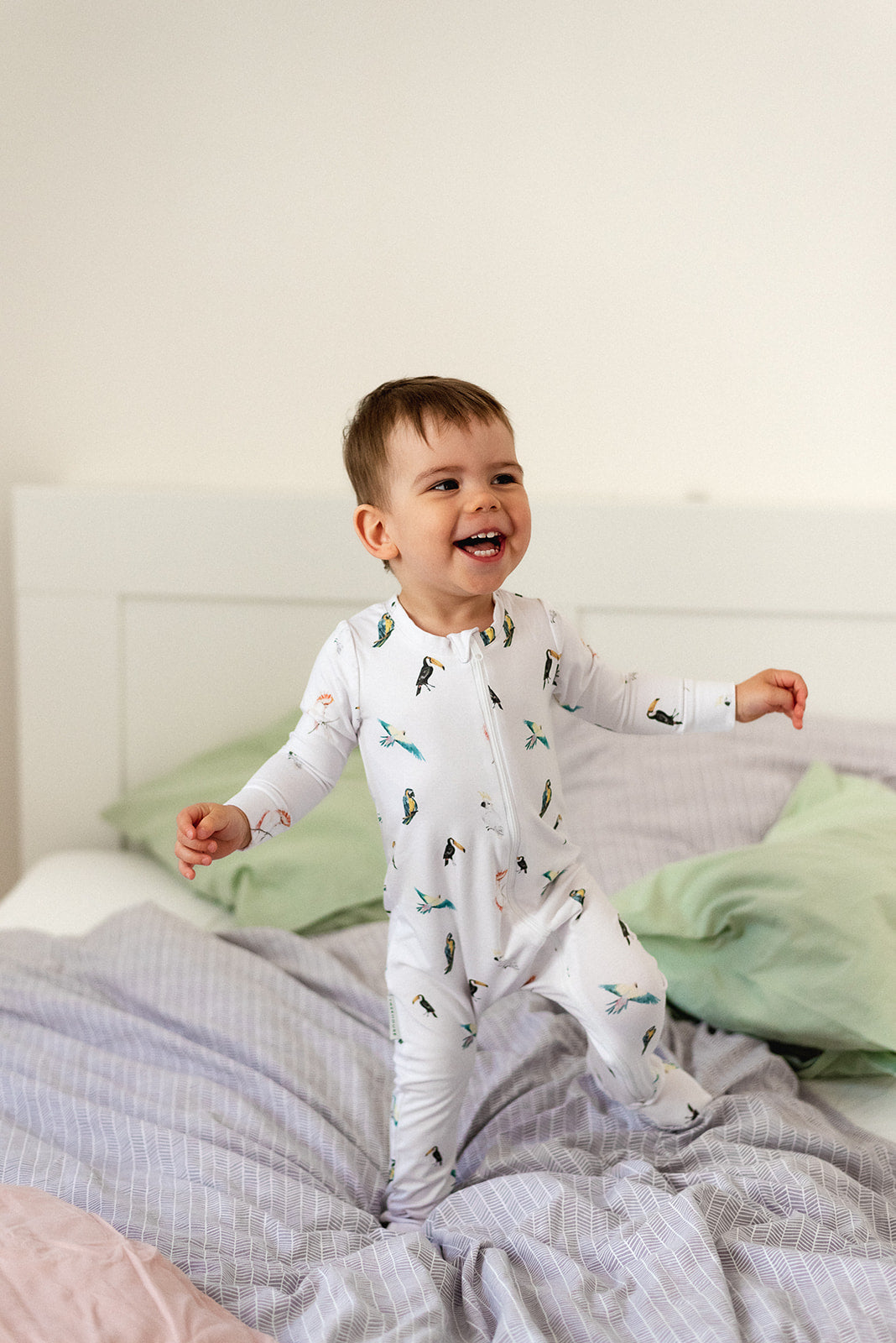 Overal pre bábätko na zips "Ruženka" 50 - 104 - PDF strih