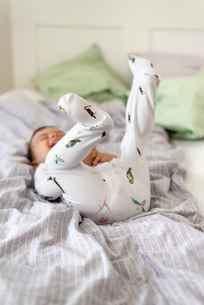 Overal pre bábätko na zips "Ruženka" 50 - 104 - PDF strih