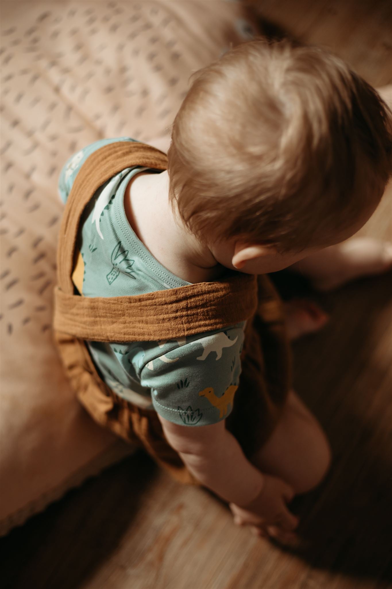 PDF střih na dětské šortky s laclem na knoflíčky "Joss"