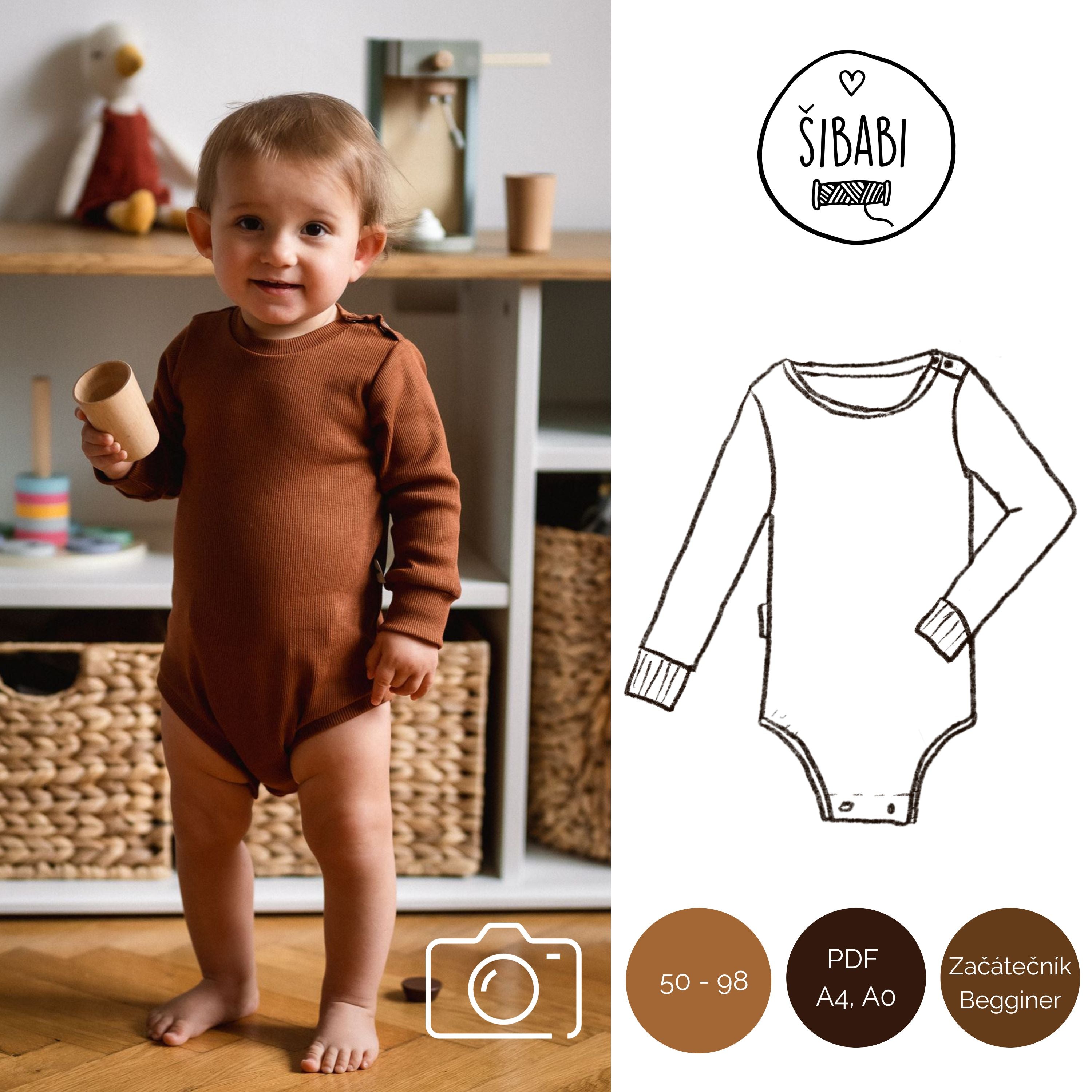 Baby Bodysuit Sewing Pattern Bundle