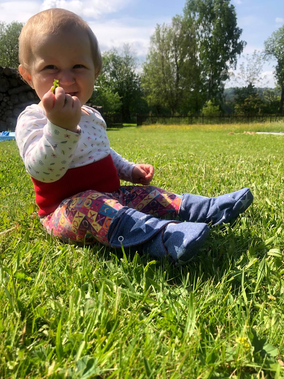 Capáčky pro miminko "Mimi" - PDF střih, fotonávod, video - vel. 0-2 roky