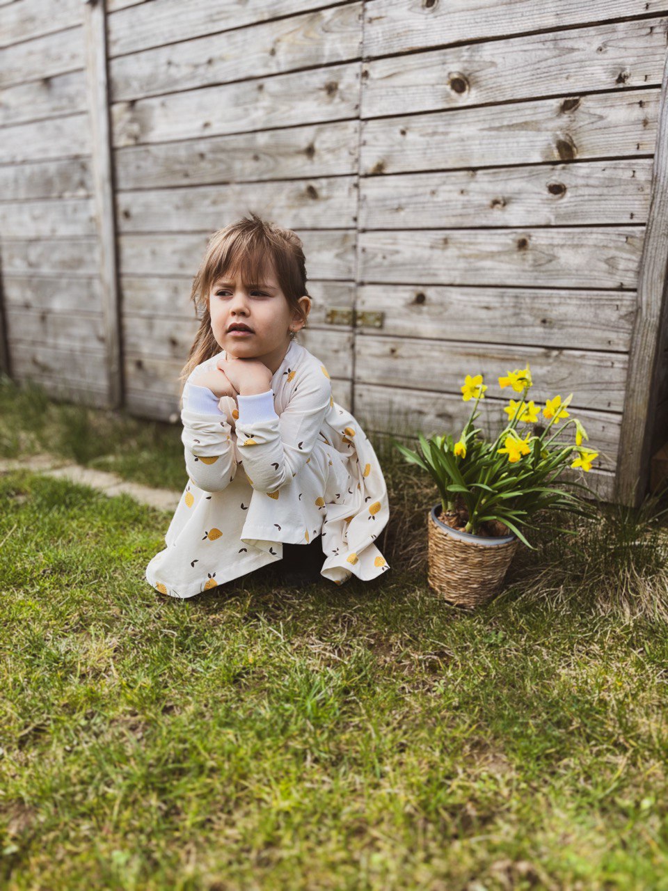 PDF střih na dětské točivé šaty "Olivia" 62 - 140