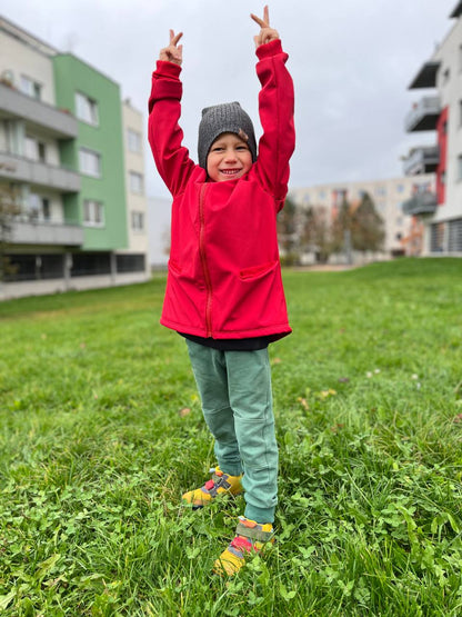 Easy Kids Softshell Outdoor Jacket Pattern 