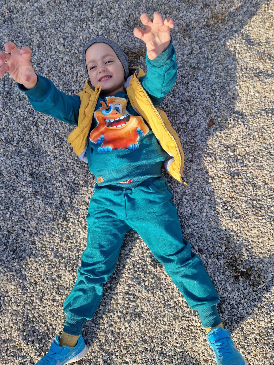 Tampa kids joggers pattern with pocket