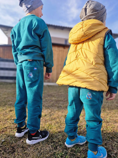 Tampa kids joggers pattern with pocket