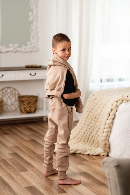 Tampa kids joggers pattern with pocket