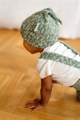 Střih na čepičku pro miminko s uzlíky "Mike" 0 - 2 roky - Šibabi.cz