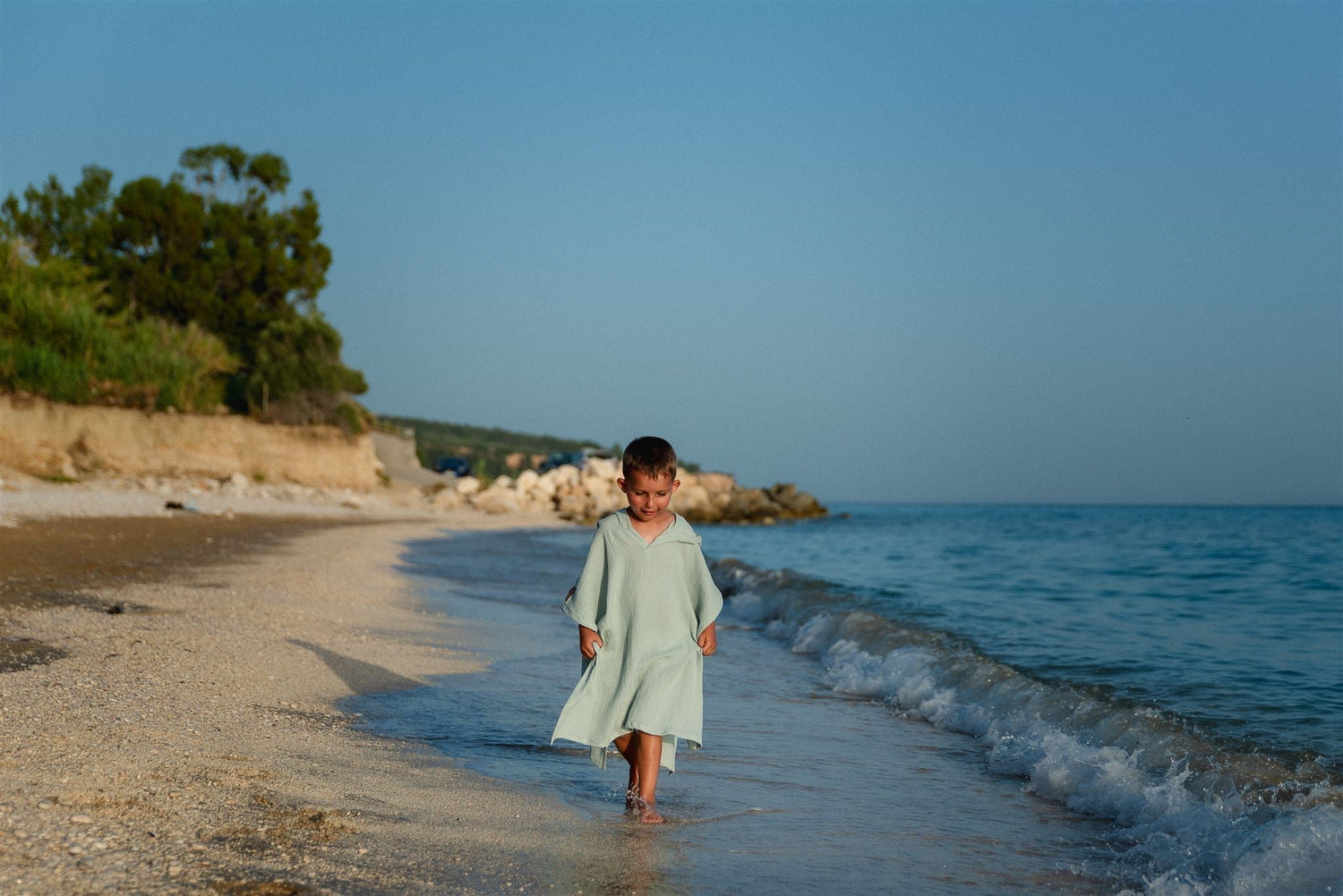 Střih na dětské pončo k vodě "Maro" - Šibabi.cz