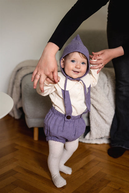 Střih na dětské vysoké šortky s kšandami "Joss" - 62 -104 - Šibabi.cz