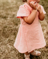 Střih na zavinovací dětské šaty " Chloe" - 56 - 140 - Šibabi.cz